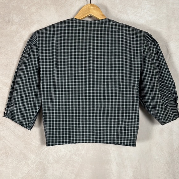 VTG Emanuel Ungaro ter Jacket Women 8 Avant Garde French Couture 80's Cropped - Picture 8 of 12